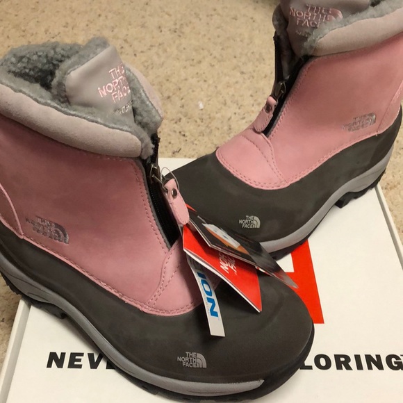 The North Face Shoes - Pink north face snow boots women’s size 7.5